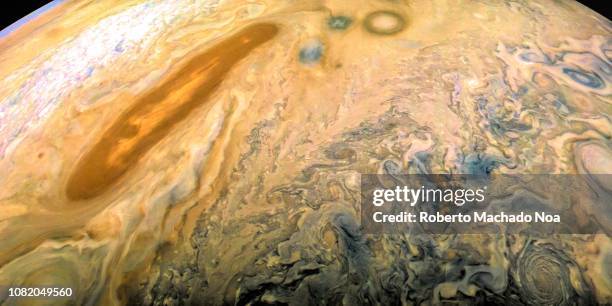 contributor's personal view of the jupiter planet - space probe stock pictures, royalty-free photos & images