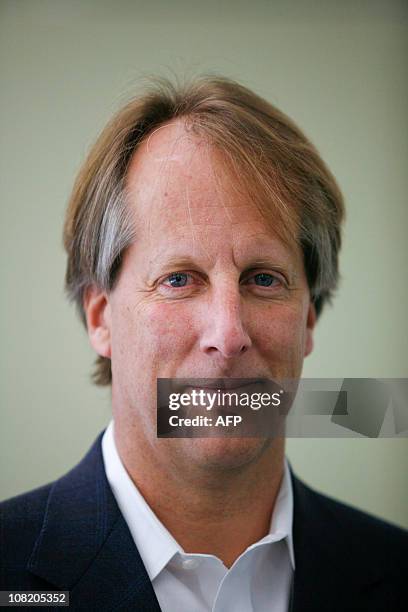 Rod Beckstrom, chief executive officer and president of Internet Corporation for Assigned Names and Numbers , poses for a portrait at his company's...