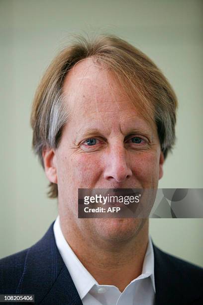 Rod Beckstrom, chief executive officer and president of Internet Corporation for Assigned Names and Numbers , poses for a portrait at his company's...