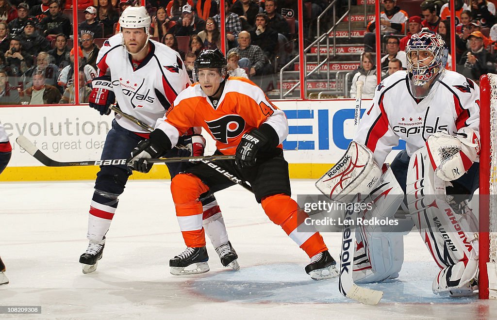 Washington Capitals v Philadelphia Flyers