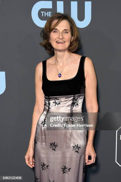 Deborah Davis attends the 24th annual Critics' Choice Awards at Barker Hangar on January 13, 2019 in Santa Monica, California.