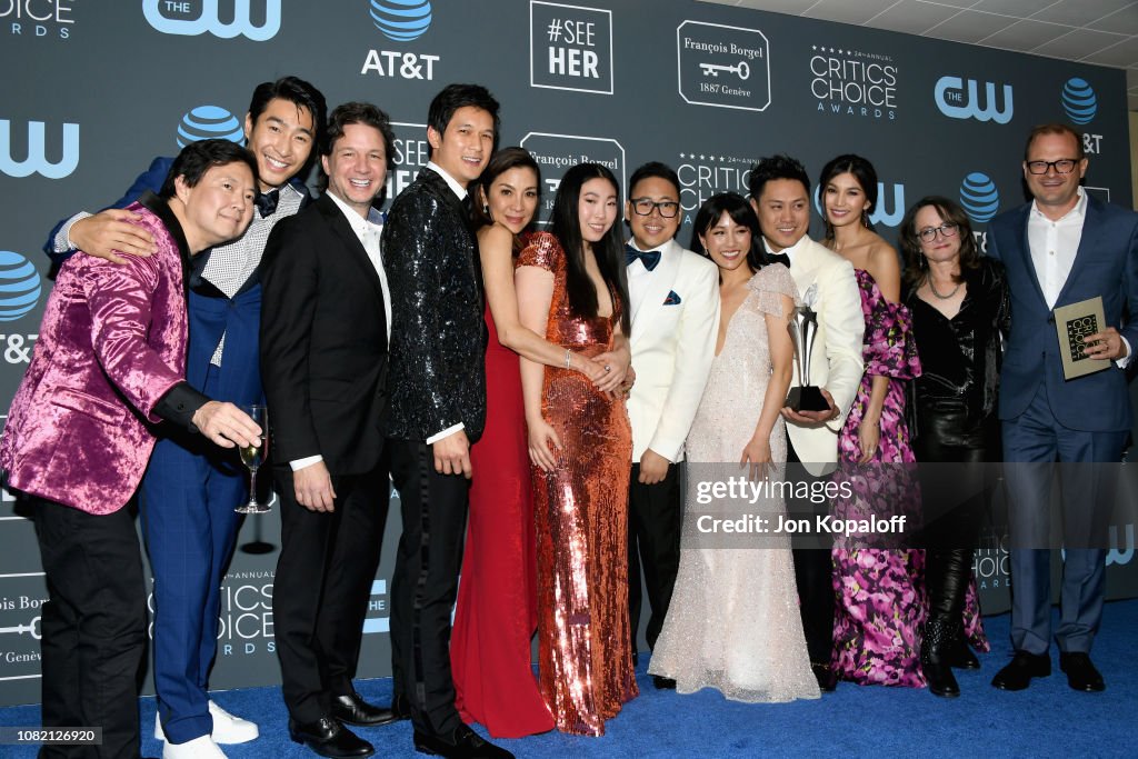 The 24th Annual Critics' Choice Awards - Press Room