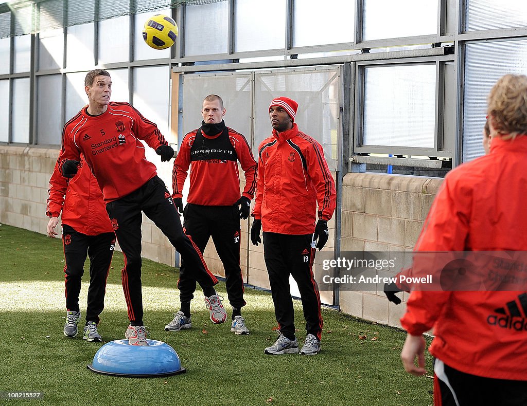 Liverpool FC Training Session