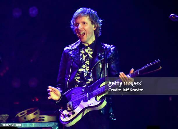 Beck performs at Malibu Love Sesh Benefit Concert for victims of the Malibu Fires at the Hollywood Palladium on January 13, 2019 in Hollywood CA