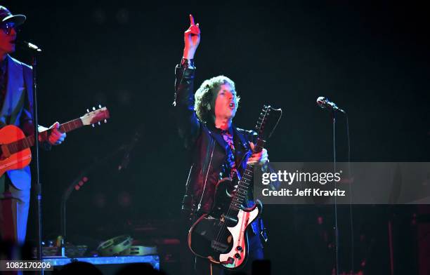 Beck performs at Malibu Love Sesh Benefit Concert for victims of the Malibu Fires at the Hollywood Palladium on January 13, 2019 in Hollywood CA