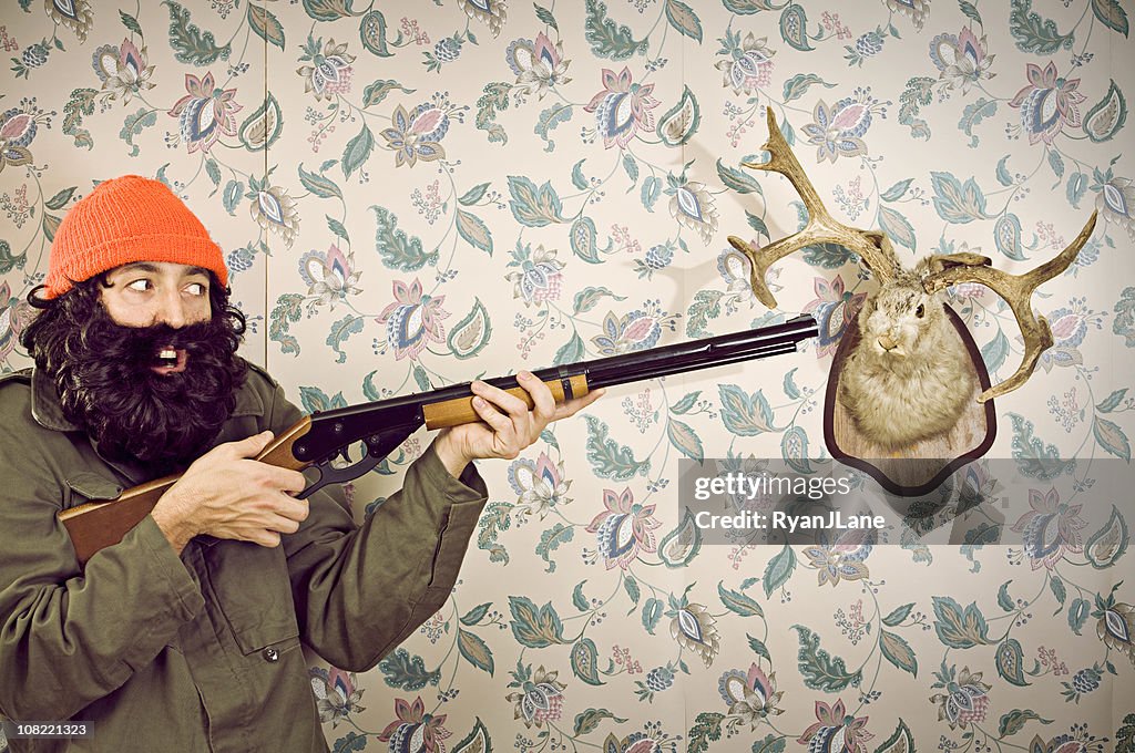 Crazy Hunter & Jackalope