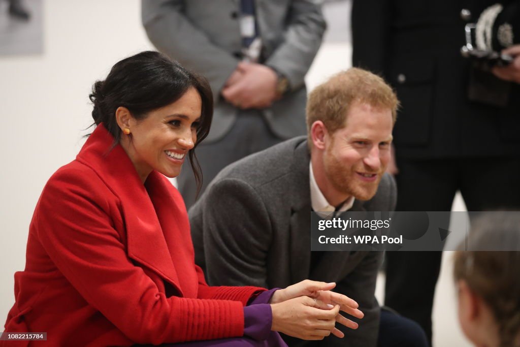 The Duke And Duchess Of Sussex Visit Birkenhead