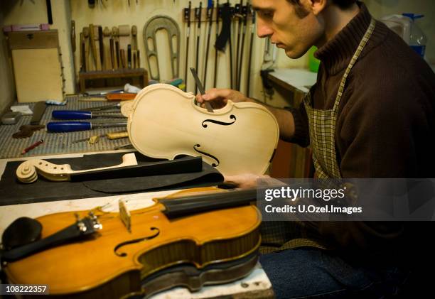 instrument designer - violin family stock pictures, royalty-free photos & images