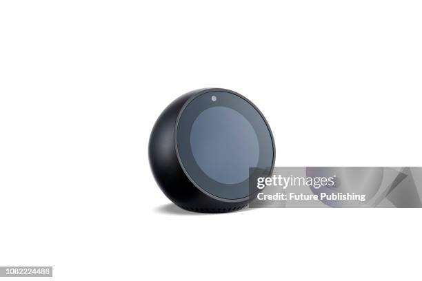 An Amazon Echo Spot smart speaker, taken on January 9, 2019.