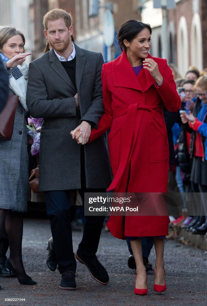 The Duke And Duchess Of Sussex Visit Birkenhead