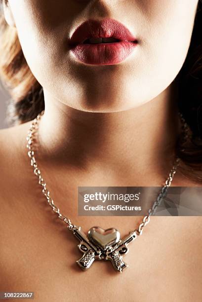 Woman Wearing Gold Necklace · Free Stock Photo
