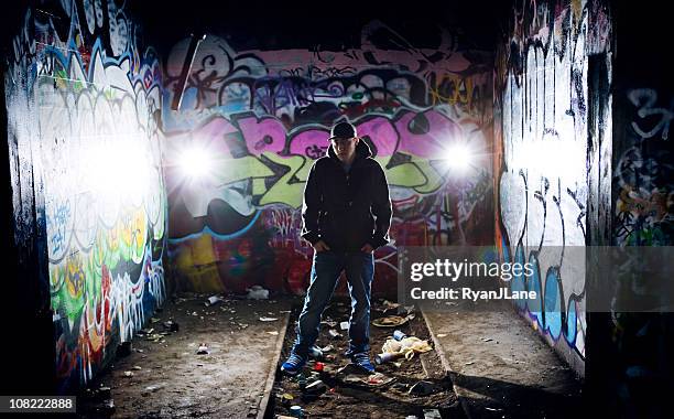 youth culture graffiti series with copy space - rebellion stock pictures, royalty-free photos & images