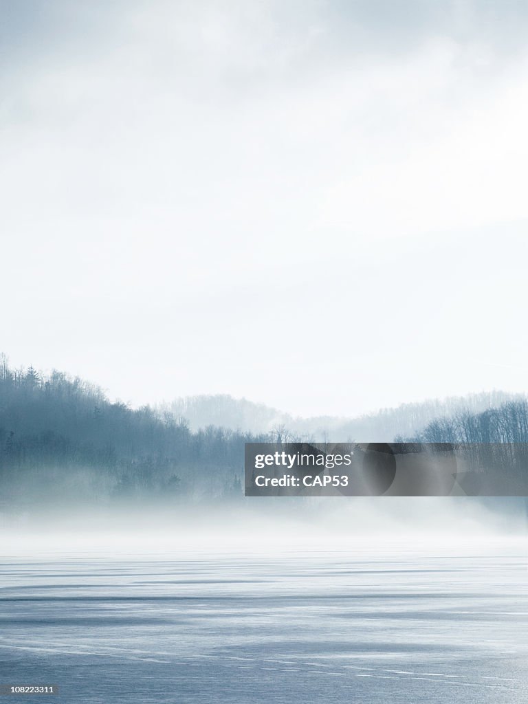 Lake In Winter