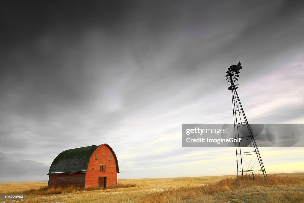 Old Homestead on the Great Plains