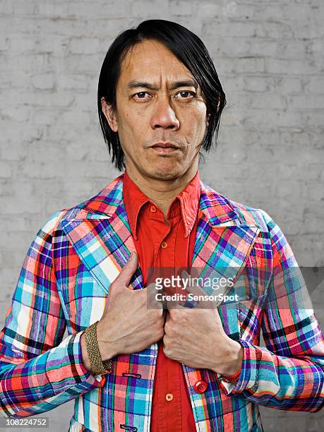 asian gangsta - ugly people stock pictures, royalty-free photos & images