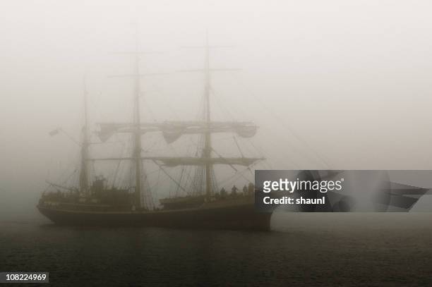ghost ship - ghost ship stock pictures, royalty-free photos & images