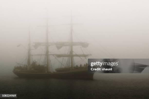 pictures of ghost ships ghost ship - ghost ship stock pictures, royalty-free photos & images