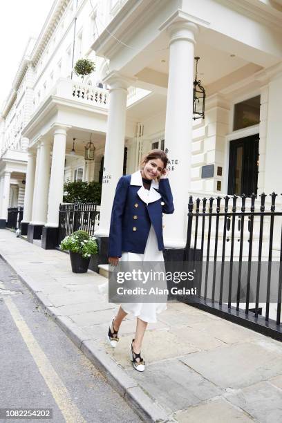 Actor and film producer Anushka Sharma is photographed for Harpers Bazaar on July 18, 2018 in London, England.
