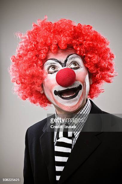businessman clown - joker stock pictures, royalty-free photos & images