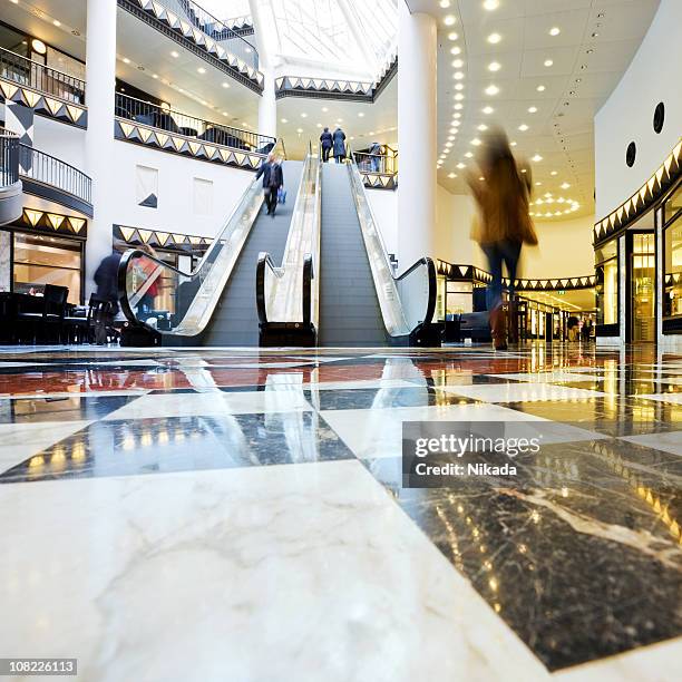 shopping mall - mall inside stock pictures, royalty-free photos & images