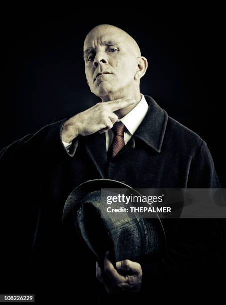 revenge - cutting throat stock pictures, royalty-free photos & images