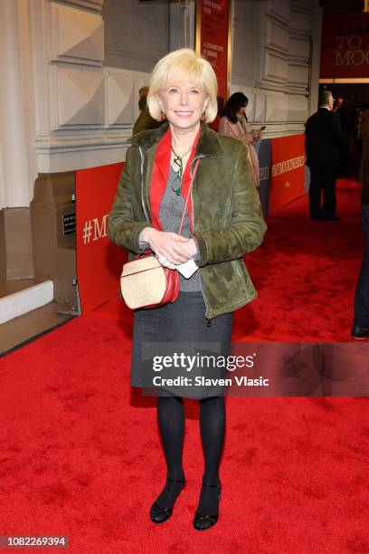 Lesley Stahl attends opening night of "To Kill A Mocking Bird" at the Shubert Theatre on December 13, 2018 in New York City.