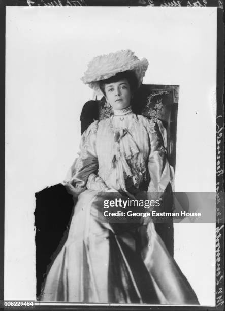 Portrait of Alice Roosevelt Longworth , daughter of President Theodore Roosevelt, early twentieth century.