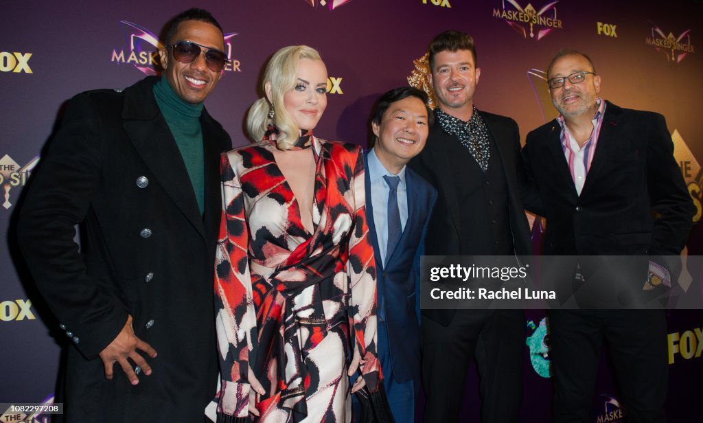 Fox's "The Masked Singer" Premiere Karaoke Event - Red Carpet