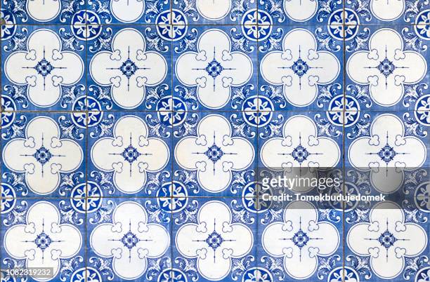 azulejos - spanish culture stock-fotos und bilder