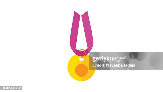 Golden Medal With String High-Res Vector Graphic - Getty Images