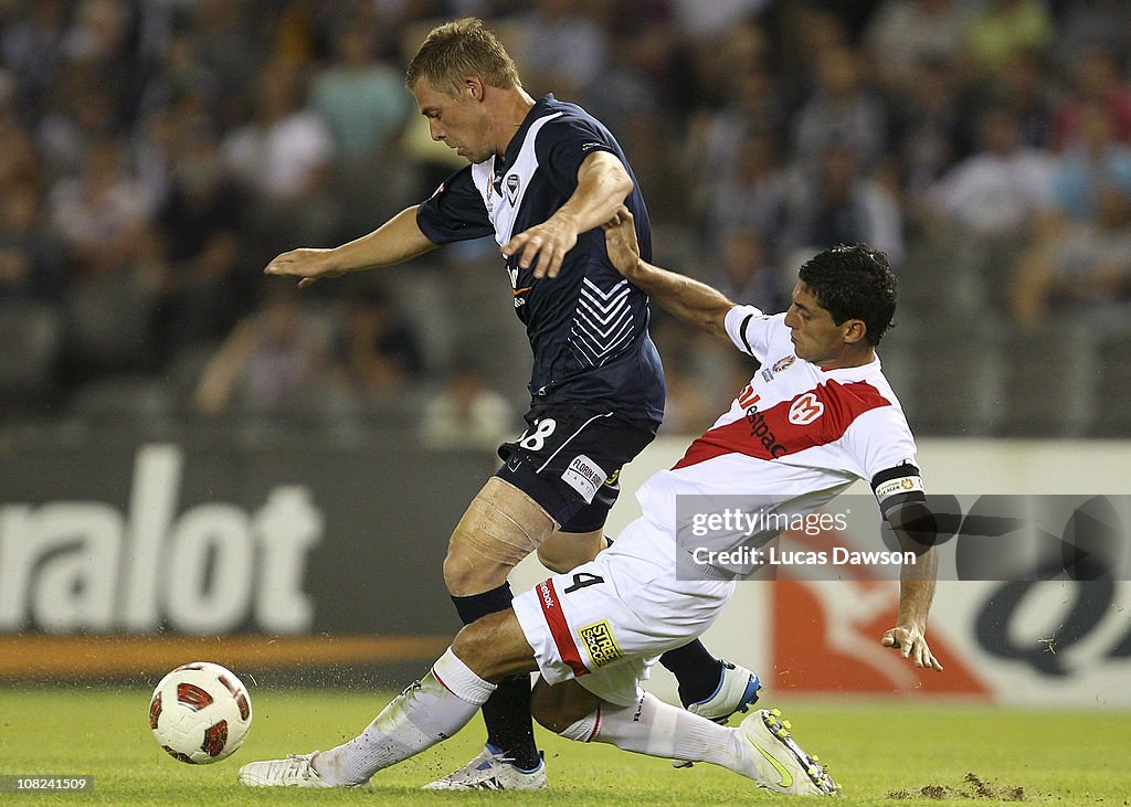 A-League Rd 24 - Victory v Heart