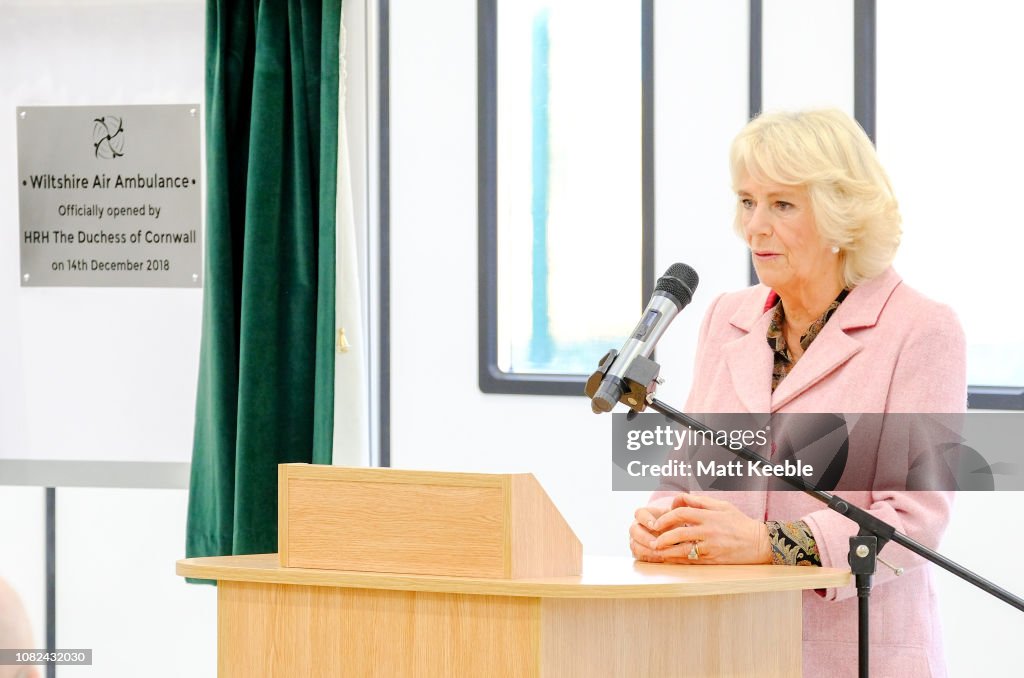 The Duchess Of Cornwall Visits Wiltshire