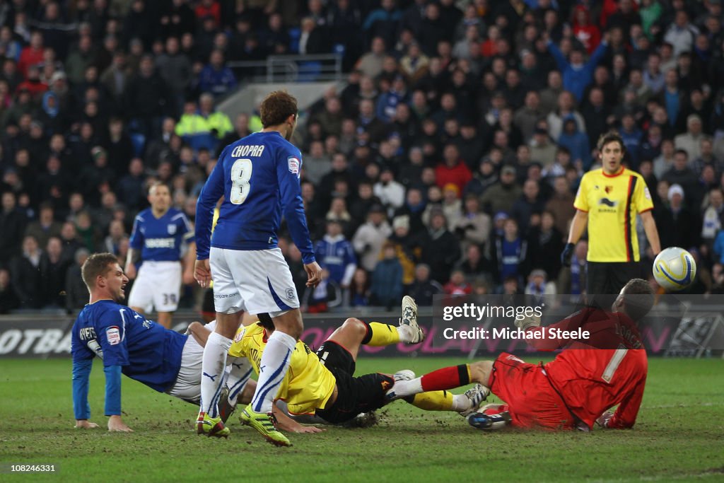 Cardiff City v Watford - npower Championship