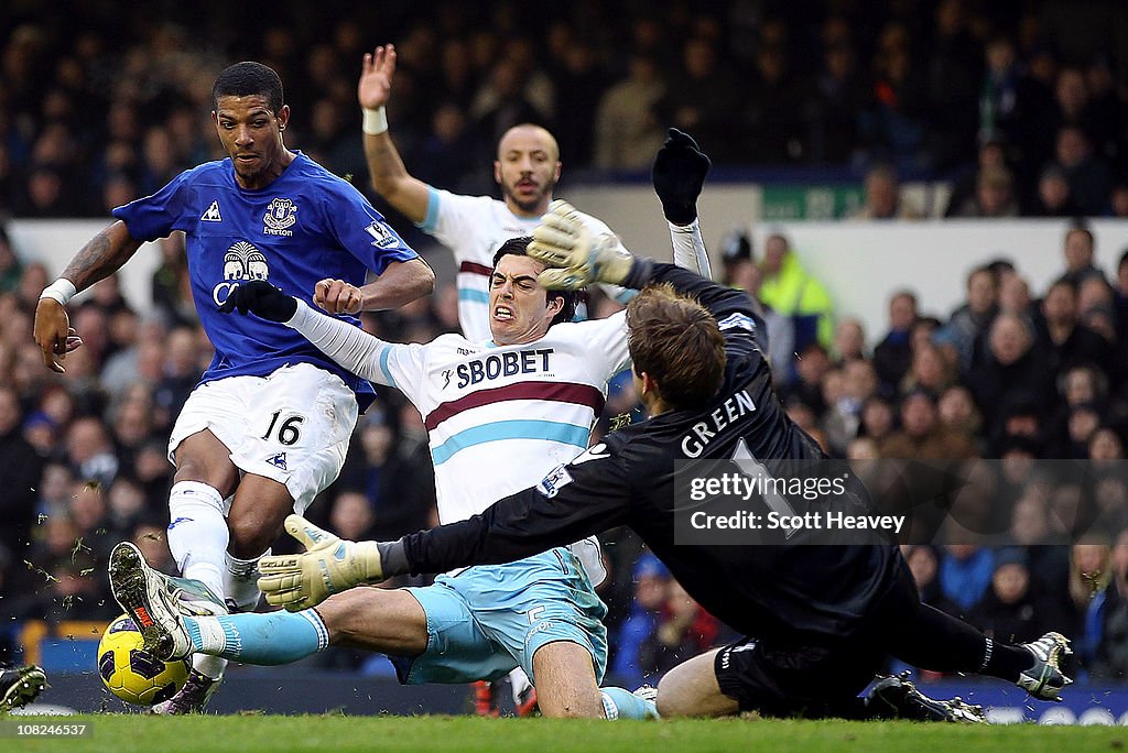 Everton v West Ham United - Premier League