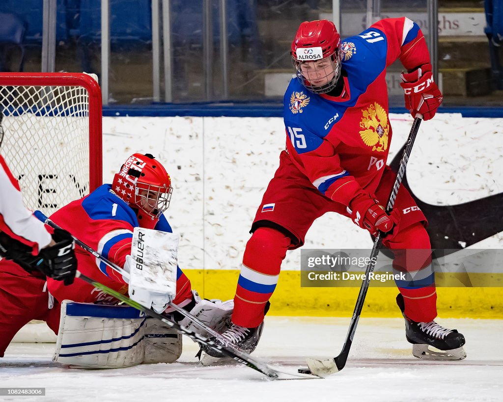 2018 Under-17 Four Nations Tournament - Russia v Switzerland
