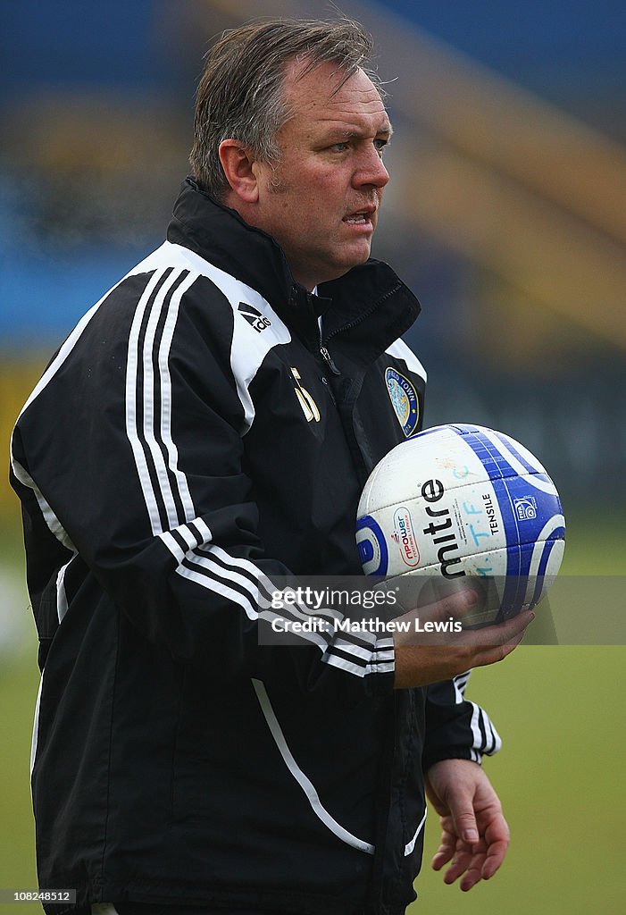 Macclesfield Town v Barnet - npower League Two