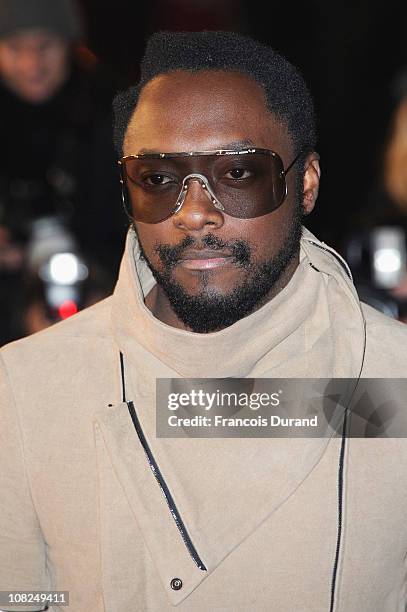 Recording artist Will.i.am of The Black Eyed Peas attends the NRJ Music Awards 2011 on January 22, 2011 at the Palais des Festivals et des Congres in...