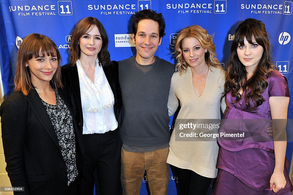 "My Idiot Brother" Premiere - 2011 Sundance Film Festival