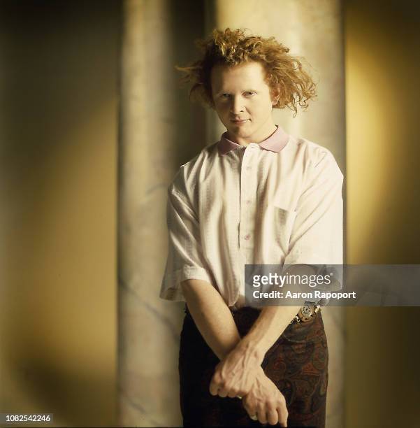 Singer Mick Hucknall of the group Simply Red poses for a portrait in Los Angeles, California.