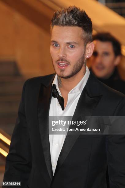 Pokora attends the NRJ Music Awards 2011 on January 22, 2011 in Cannes, France.