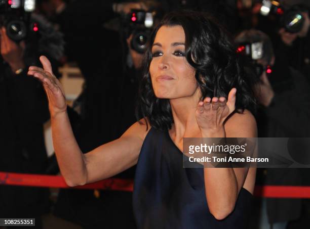 Jenifer Bartoli attends the NRJ Music Awards 2011 on January 22, 2011 in Cannes, France.