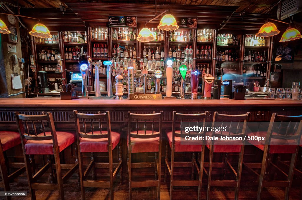 Irish Pub High-Res Stock Photo - Getty Images