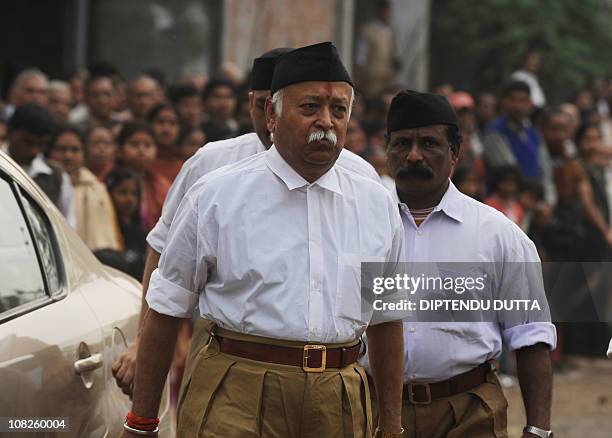 Mohan Rao Uncle Mohan Rao Bhagwat Photos and Premium High Res Pictures - Getty Images