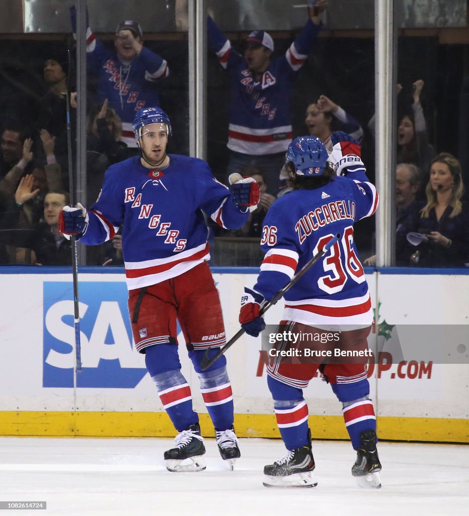 Arizona Coyotes v New York Rangers