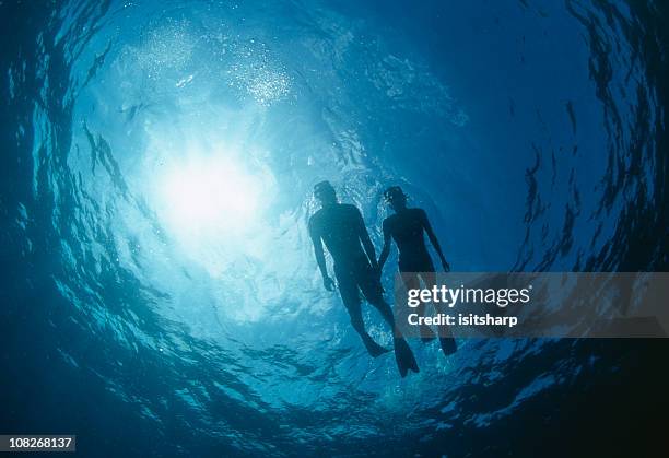 snorkelling - snorkeling stock pictures, royalty-free photos & images