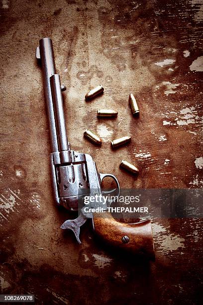 revolver - handgun stock pictures, royalty-free photos & images