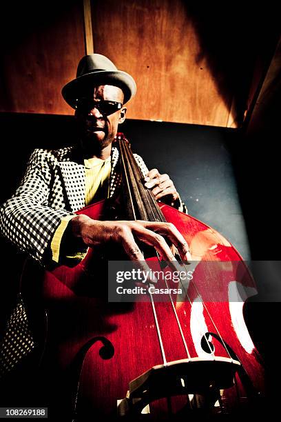 contrabassist - bass player stock pictures, royalty-free photos & images