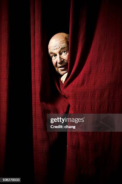 scene fear - stage curtain stock pictures, royalty-free photos & images