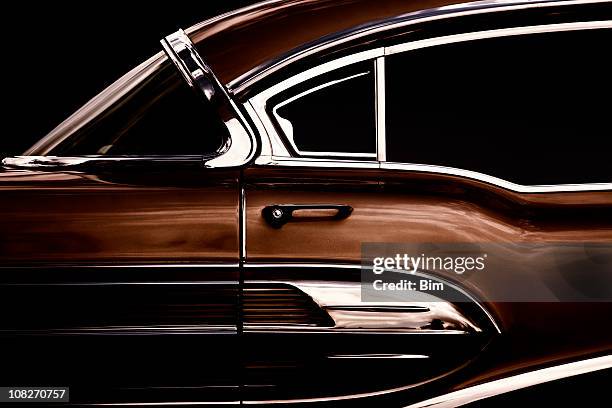 vintage american car - collector's car stock pictures, royalty-free photos & images