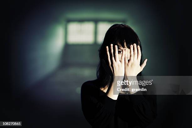 prisoner - woman prison stock pictures, royalty-free photos & images